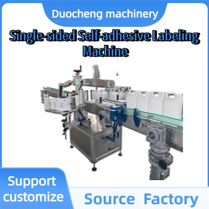 Peiriant labelu hunanlynol un ochr